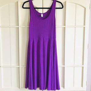 🌟Purple Old Navy Sleeveless Skater Dress Size: M